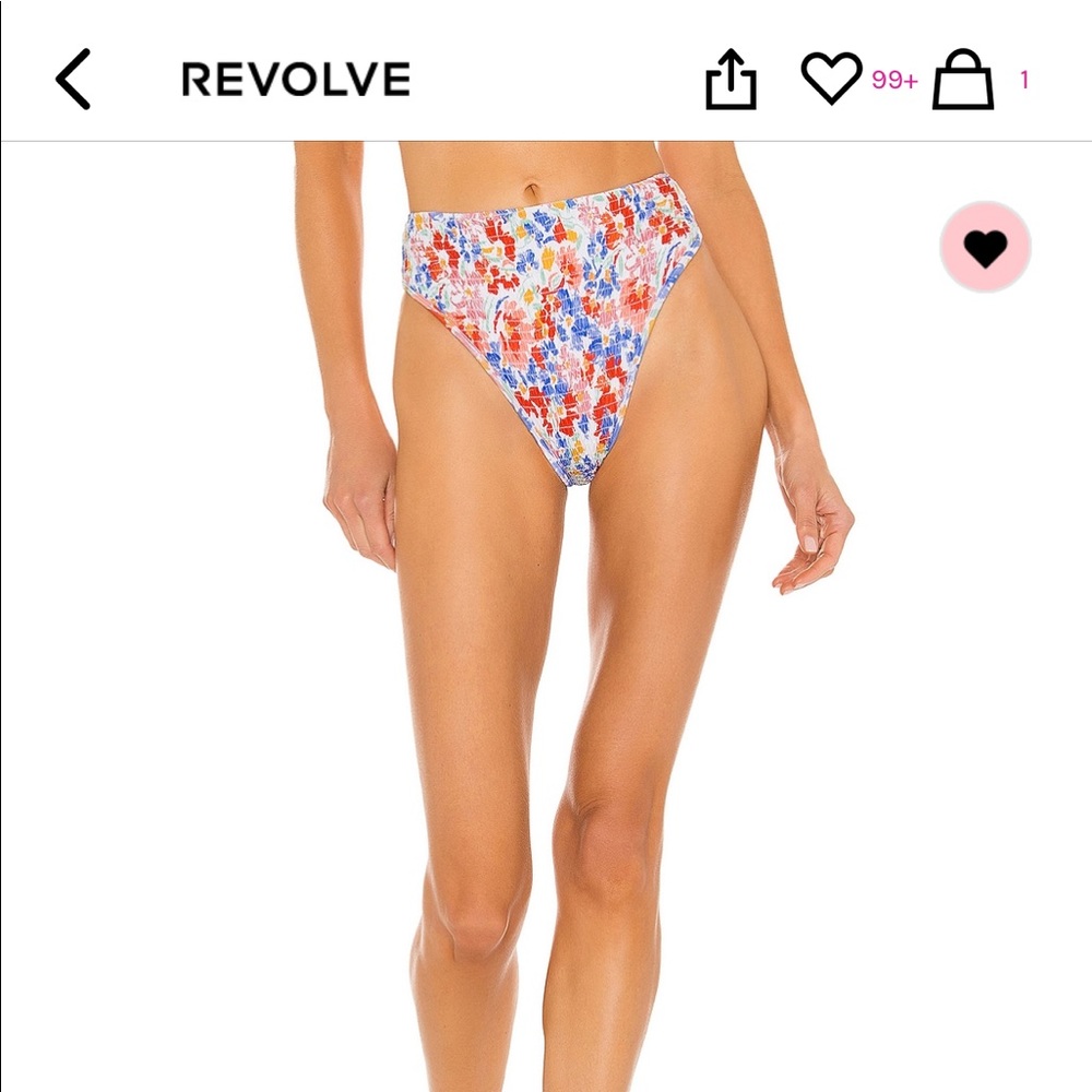 L*Space Barlette Bikini bottom. Size Small.